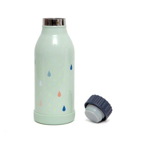 Trinkflasche Edelstahl Petit Monkey mint bei your little kingdom